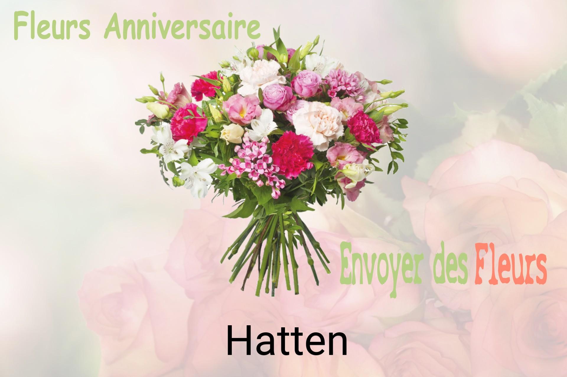 Bouquet de fleurs d’anniversaire livré à Hatten